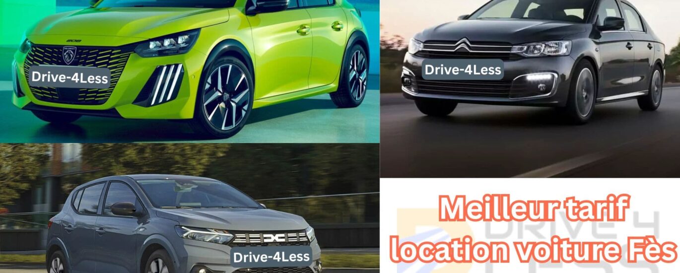 Meilleur tarif location voiture Fès médina 2026