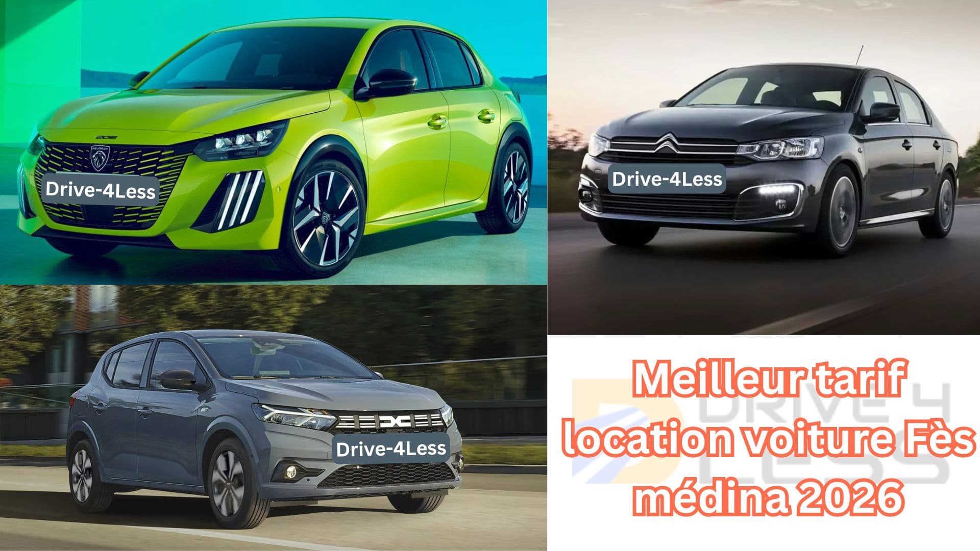 Meilleur tarif location voiture Fès médina 2026