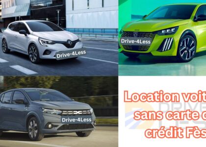 Location voiture sans carte de crédit Fès