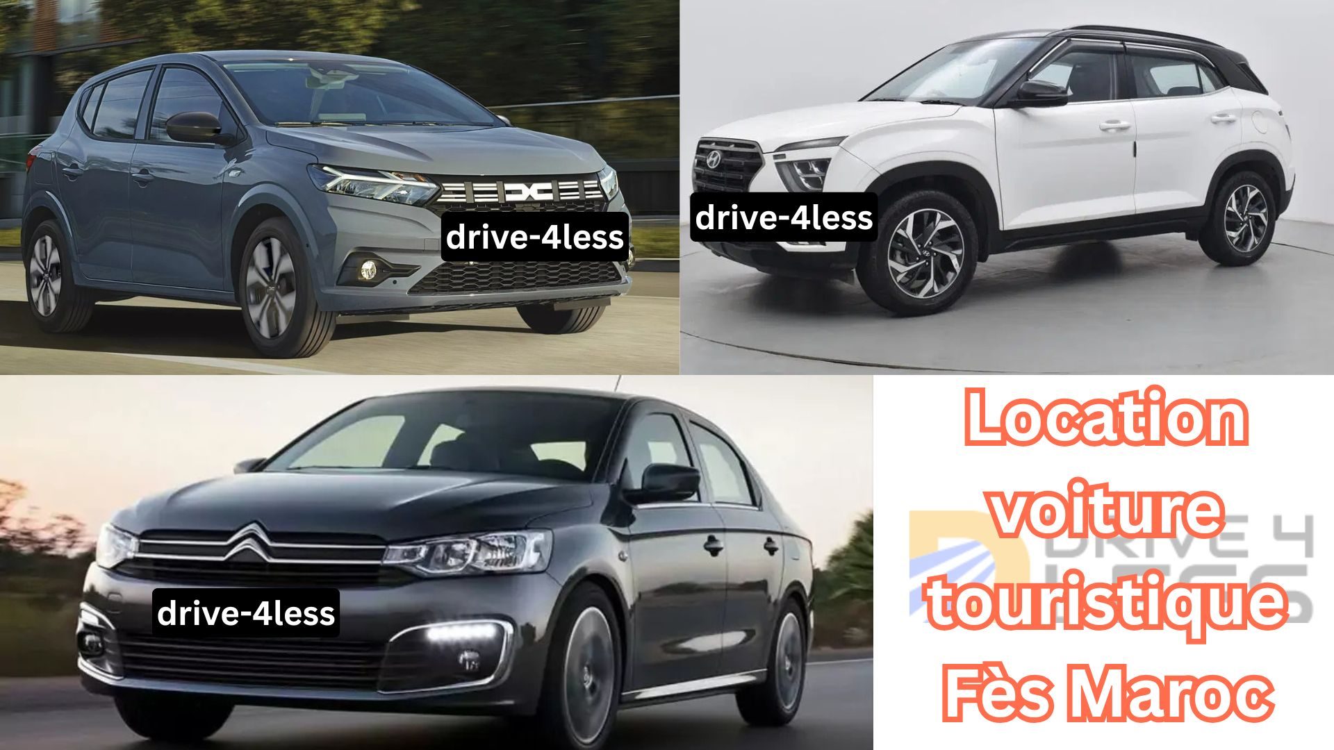 Location voiture touristique Fès Maroc