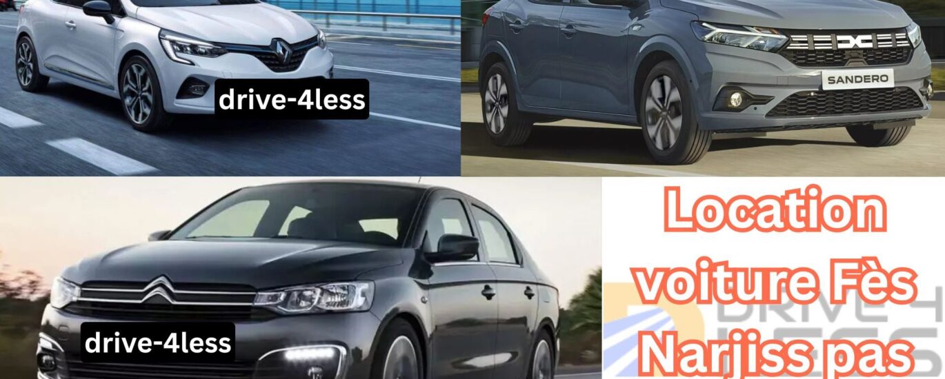 Location voiture Fès Narjiss pas cher 2026