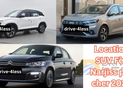 Location SUV Fès Narjiss pas cher 2026