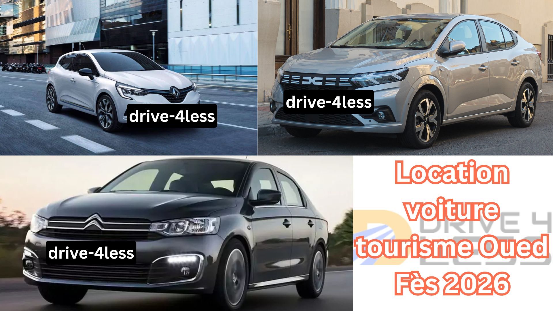 Location voiture tourisme Oued Fès 2026